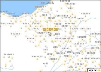 map of Giagsam