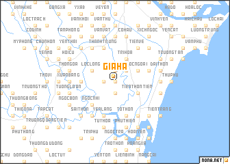 map of Gia Hà