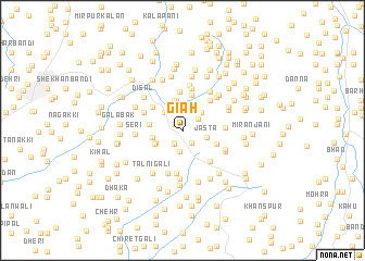 map of Giah