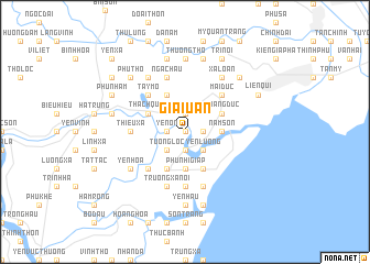 map of Giai Uan