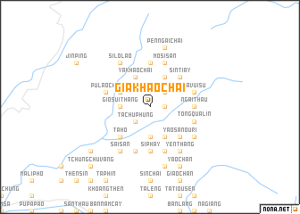 map of Gia Khao Chài