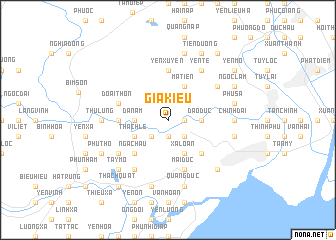 map of Gia Kiều