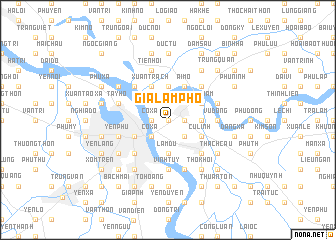 map of Gia Lâm Pho