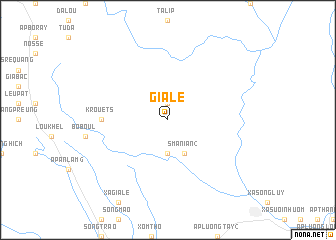 map of Gia Lê