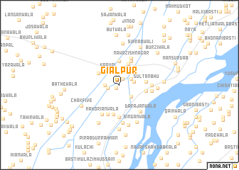 map of Gialpur