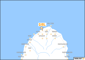 map of Gial