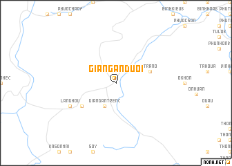 map of Gia Ngan Dưới