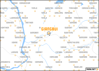 map of Giang Bui