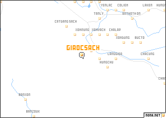 map of Gia Ốc Sách