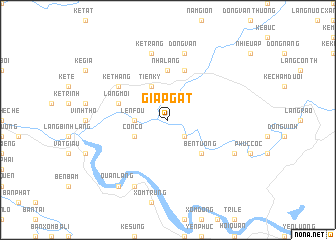 map of Giap Gát