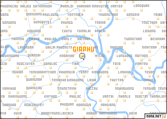 map of Gia Phú