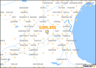 map of Giap Làng