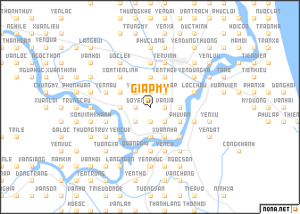 map of Giap My