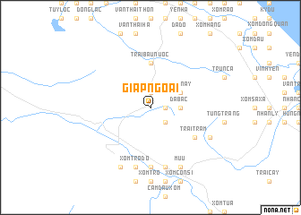 map of Giáp Ngoai