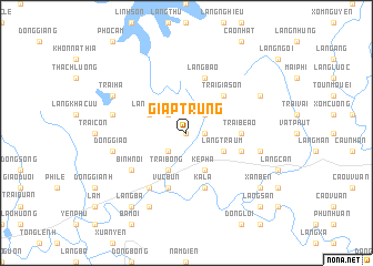 map of Giáp Trung