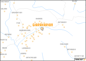 map of Giarakárion