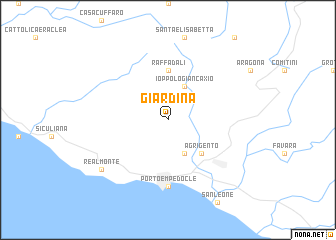 map of Giardina