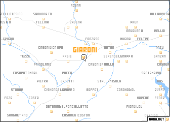 map of Giaroni