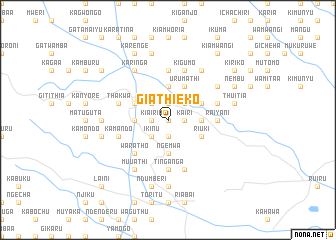 map of Giathieko