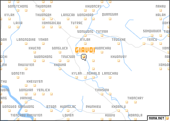 map of Gia Voi