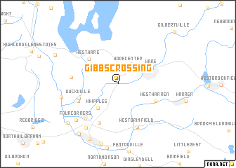 map of Gibbs Crossing