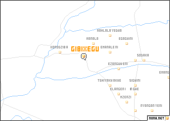 map of Gibixegu