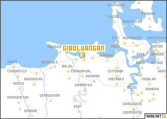 map of Giboluangan