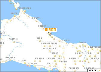 map of Gibon