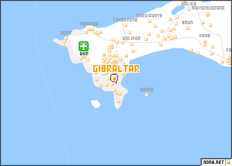 map of Gibraltar