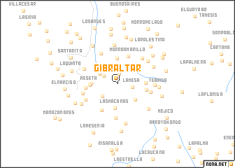 map of Gibraltar