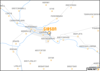 map of Gibson