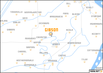 map of Gibson