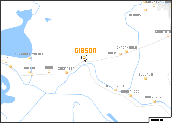 map of Gibson