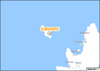 map of Gibusong