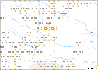 map of Gichocho