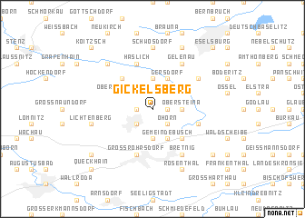 map of Gickelsberg