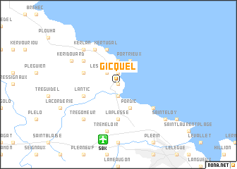 map of Gicquel