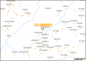 map of Gicumboro