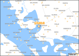 map of Gidada