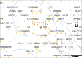 map of Gidan Abu