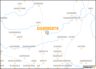 map of Gidan Agata