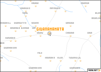 map of Gidan Amamata