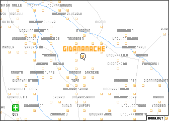 map of Gidan Anache