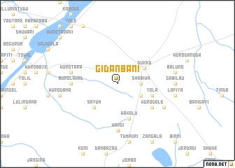 map of Gidan Bani