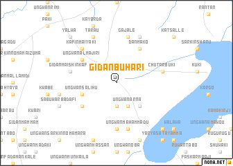 map of Gidan Buhari