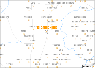 map of Gidan Chigo