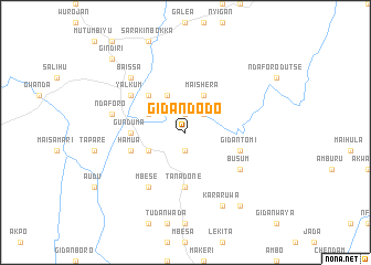 map of Gidan Dodo