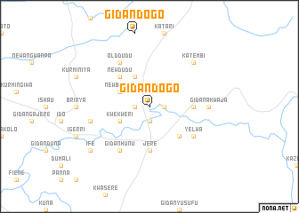 map of Gidan Dogo