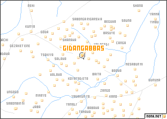 map of Gidan Gabbas