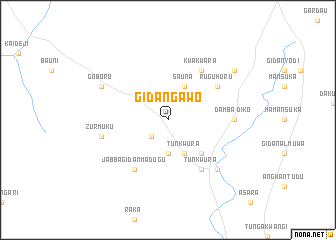 map of Gidan Gawo